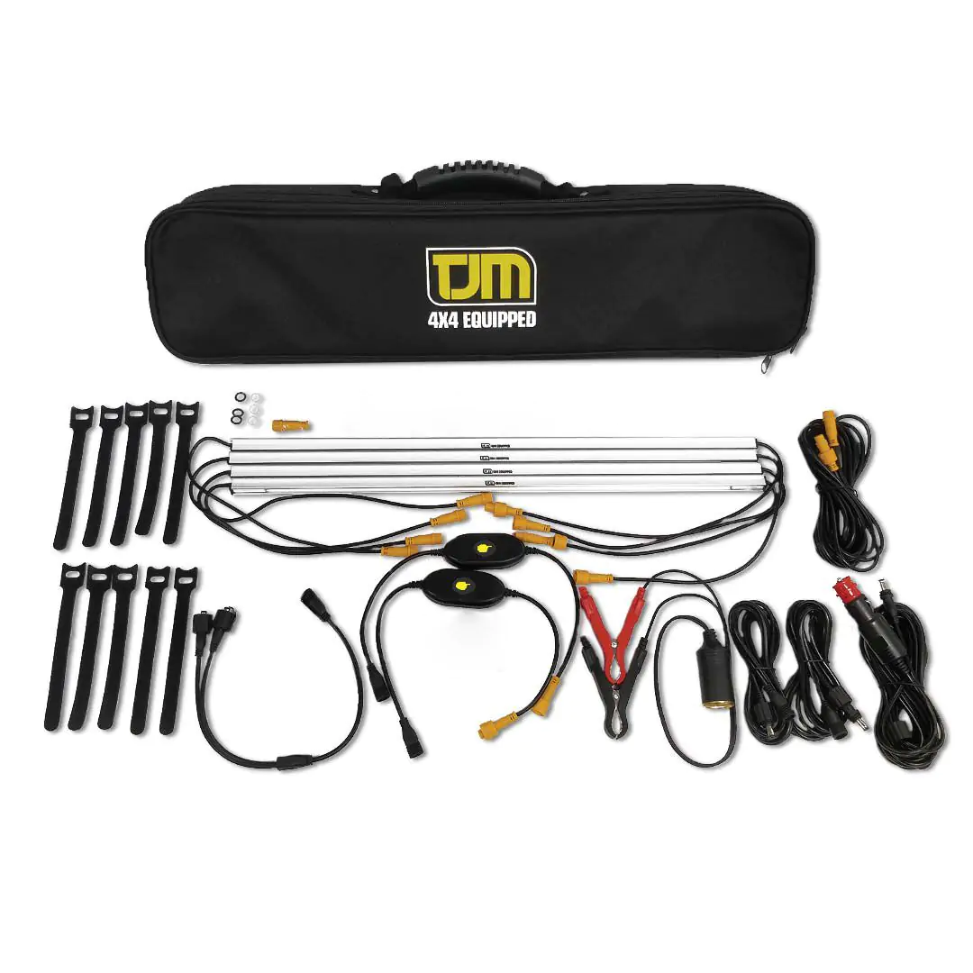 TJM 4 Bar Led Camp Light Kit - Image 2