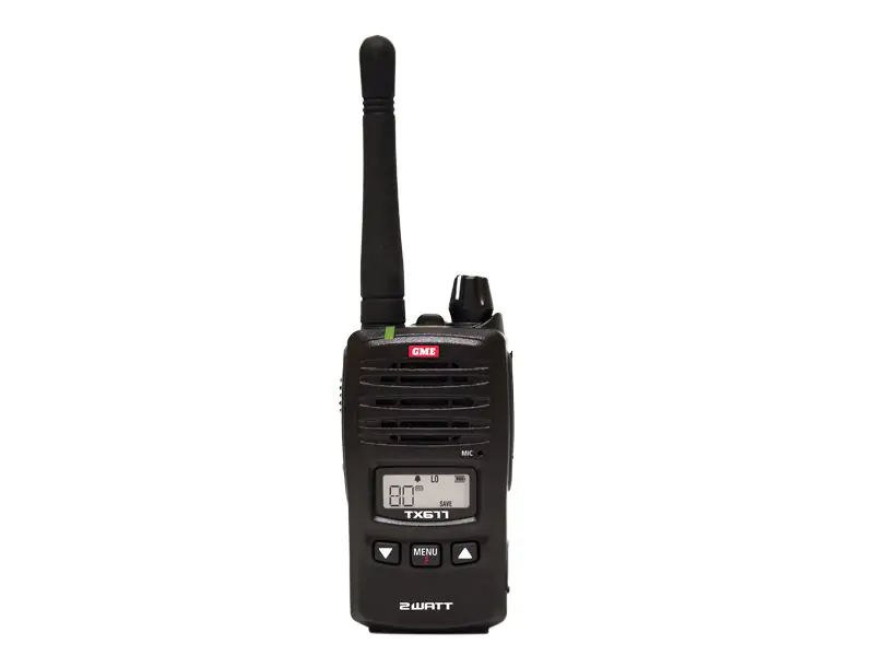 Gme Uhf Handheld 2w Radio TX677