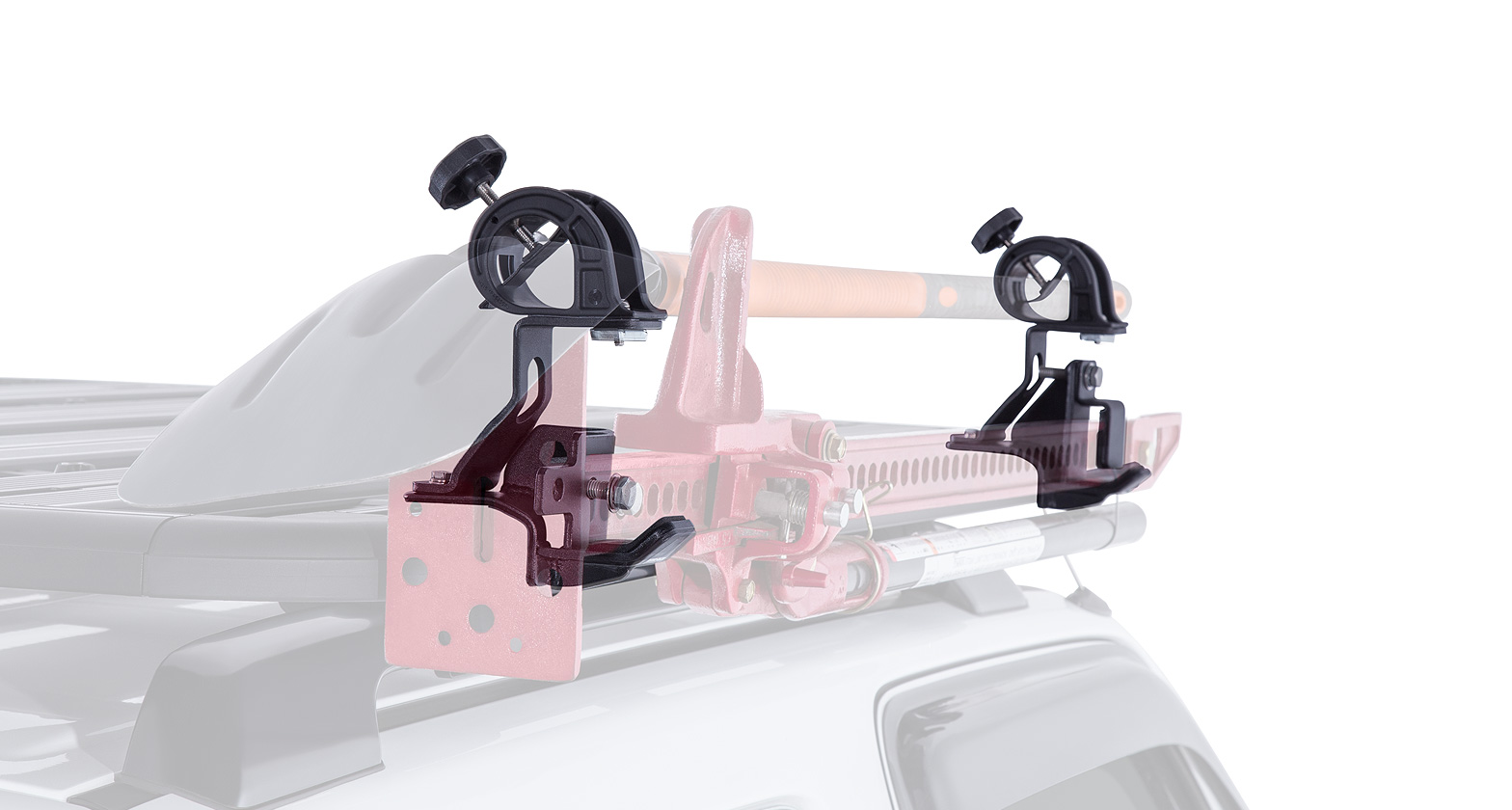 Rhino Rack Pioneer High Lifting Jack & Shovel Bracket Kit #43157 - Image 5