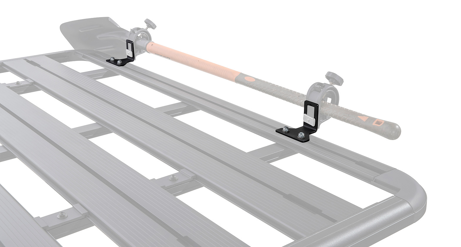 Rhino Rack Multi Purpose Shovel and Conduit Holder Bracket