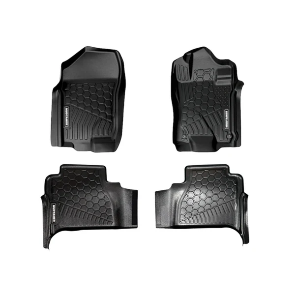 Mudtamer Nissan Navara NP300 Automatic 2017+ Floor Mats Full Set - MTNIS01S