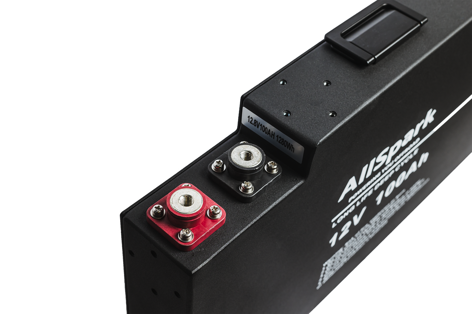 Allspark Ultra Slim 100ah Lithium Battery 12V with Bluetooth AS-10012LTUSBT - Image 2