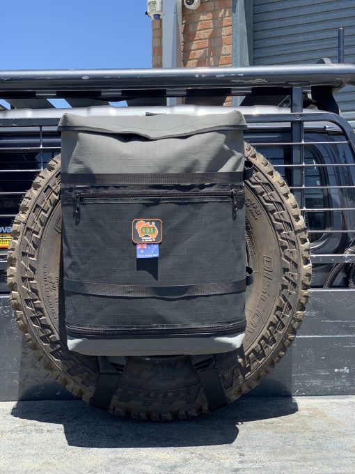 AOS Spare Wheel Storage Bin Bag - Grey