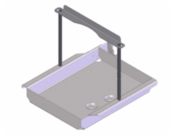 TJM 200 Series 2007 - 2015 Battery Tray 031SA10P82A