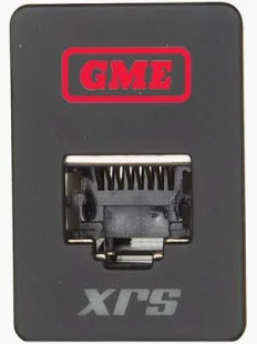 GME RJ45 Pass-Through Adaptor - Type 1 (Red) XRS-RJ45R1