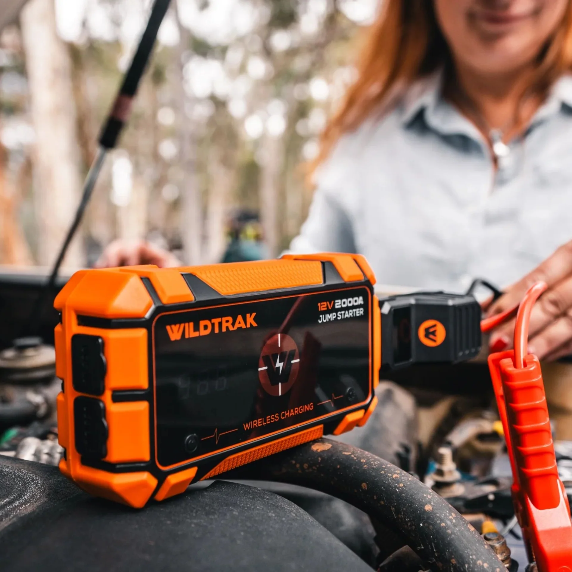 Wildtrak Heavy-Duty 4000A 28KMAH HP Lithium Car & 4WD Jump Starter (Petrol & Diesel) - Image 2