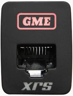 GME RJ45 Pass Through Adaptor - Type 8 Red